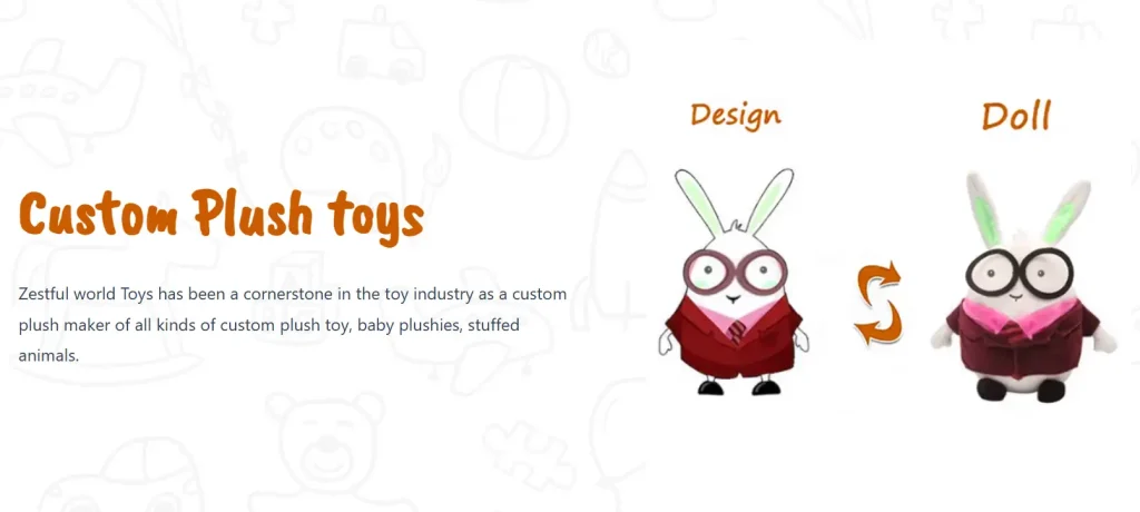 custom plush toys