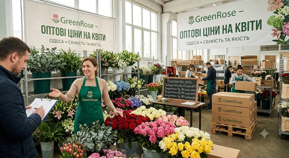 Greenrose цыеты оптом